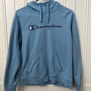 Women’s Blue Champion hoodie ( Size Small)